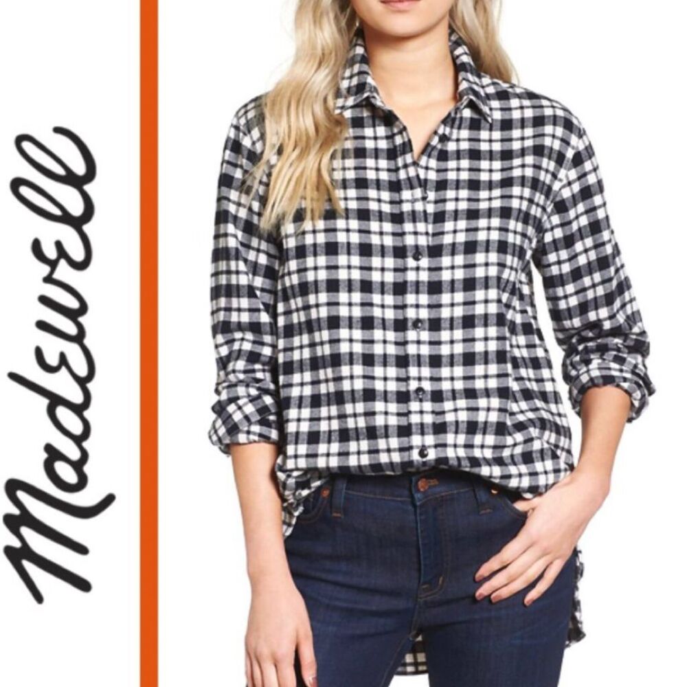 madewell Bridgeport oversized flannel